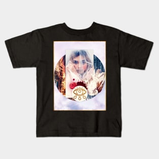 the fall, part I – lost and rosy dove Kids T-Shirt